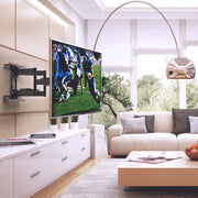 Kanto PDX650 Full Motion TV Wall Mount for 37" - 90" TVs, Black V398-KO-PDX650