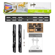 Kanto PF300 Fixed Low-profile TV Wall Mount for 40" - 100" TVs V398-KO-PF300