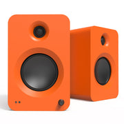Kanto REN 200W Powered Bookshelf Speakers with HDMI ARC, USB-C, and Bluetooth 5.3 - Matte Orange, Pair V398-KO-RENMO-I