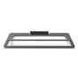 Kanto S10 Low-Profile Angled Sound Bar and Center Channel Speaker Stand for Home Theater V398-KO-S10