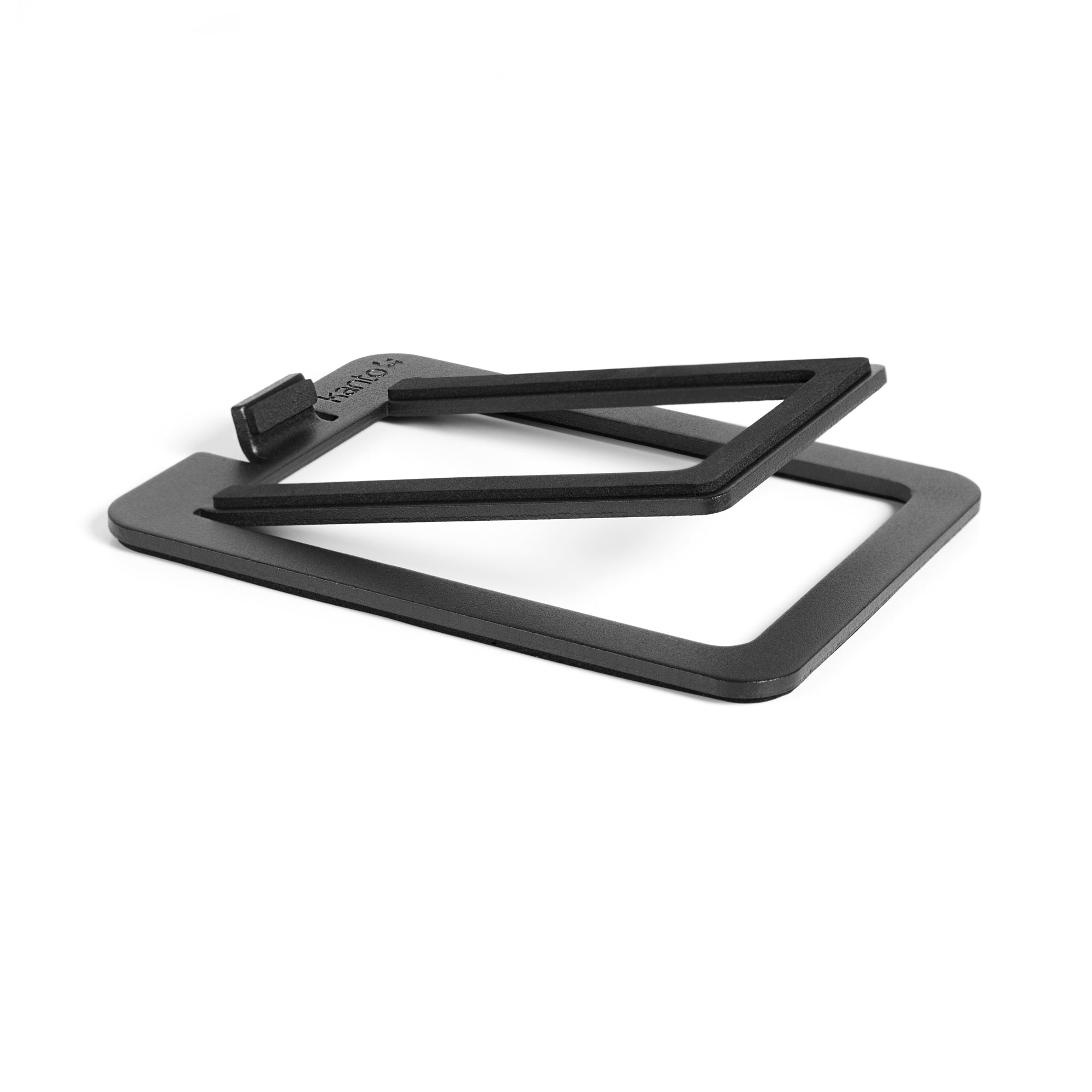 Kanto S2 Angled Desktop Speaker Stands for Small Speakers - Pair, Black V398-KO-S2