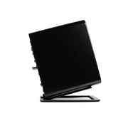 Kanto S4 Angled Desktop Speaker Stands for Midsize Speakers - Pair, Black V398-KO-S4