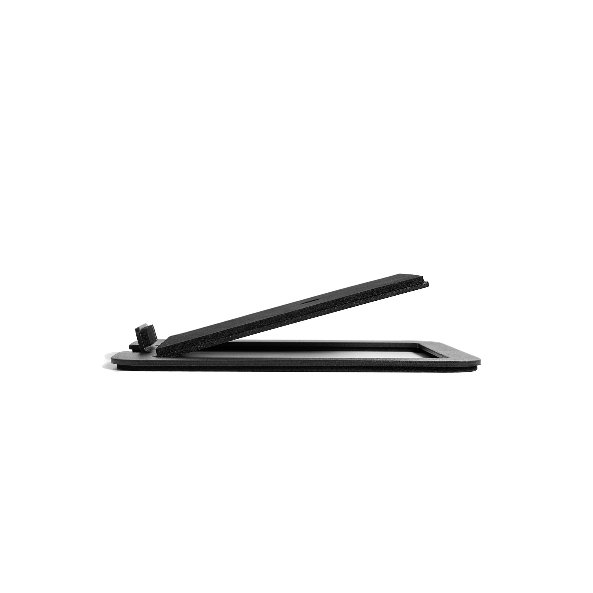 Kanto S4 Angled Desktop Speaker Stands for Midsize Speakers - Pair, Black V398-KO-S4