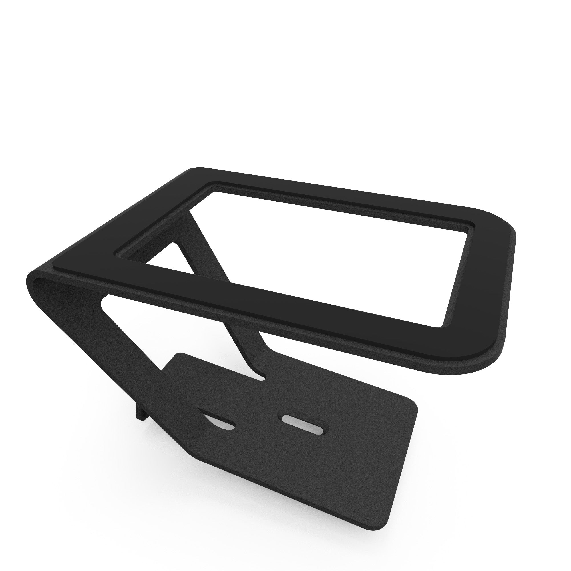 Kanto SE4 Elevated Desktop Speaker Stands for Midsize Speakers - Pair, Black V398-KO-SE4