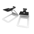 Kanto SE4W Elevated Desktop Speaker Stands for Midsize Speakers - Pair, White V398-KO-SE4W