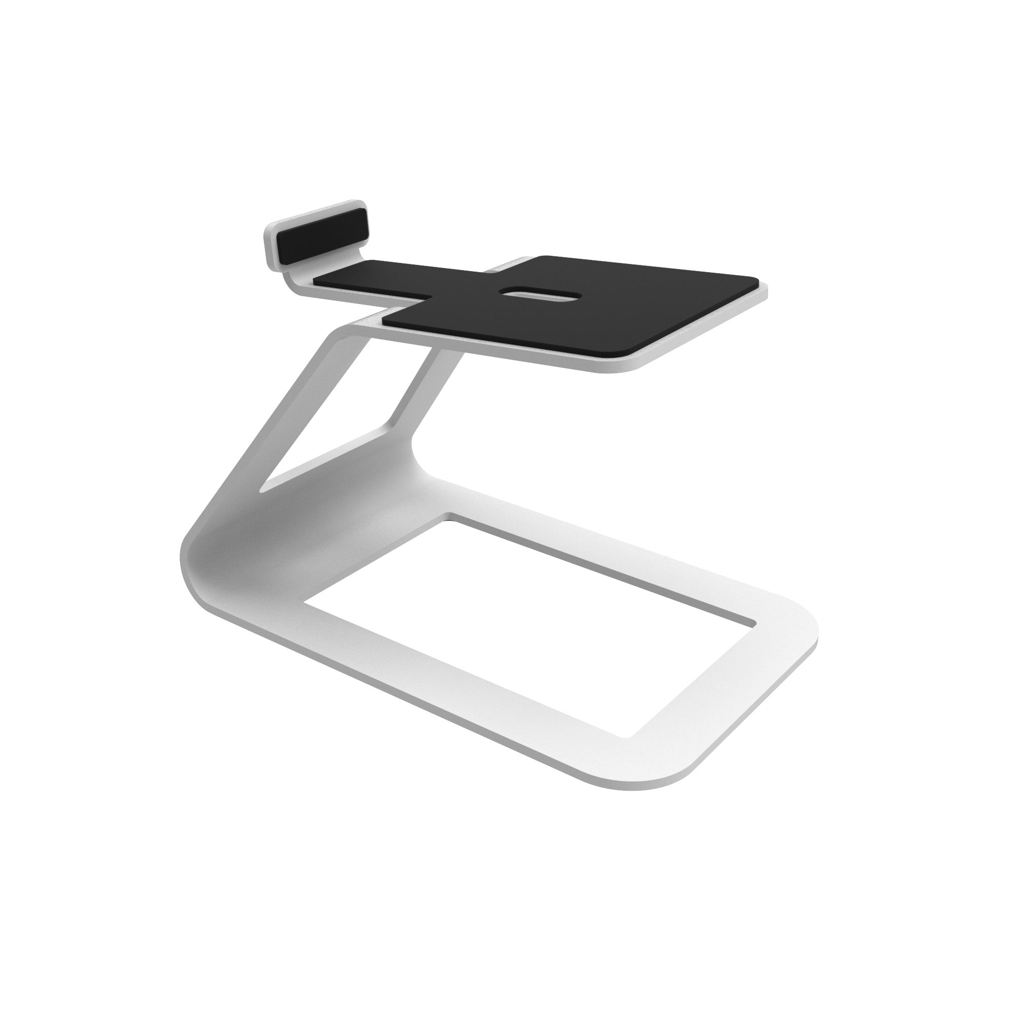 Kanto SE4W Elevated Desktop Speaker Stands for Midsize Speakers - Pair, White V398-KO-SE4W
