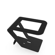 Kanto SE6 Elevated Desktop Speaker Stands for Large Speakers - Pair, Black V398-KO-SE6