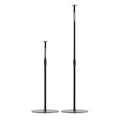 Kanto SLH Universal Height Adjustable Speaker Stands for Satellites up to 4.1 kg - Black, Pair V398-KO-SLH