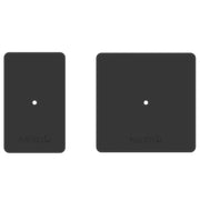 Kanto SP6HD 6" Tall Universal Desktop Speaker Stand - Pair, Black V398-KO-SP6HD