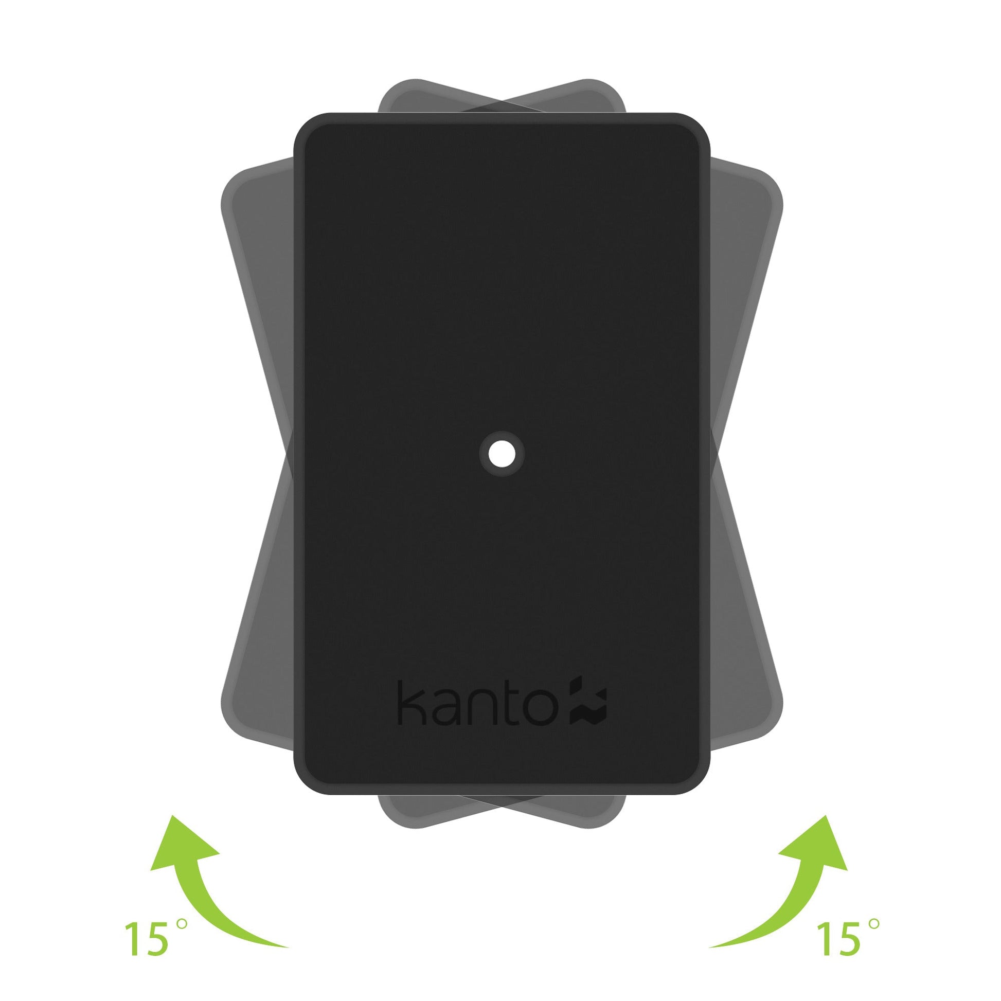 Kanto SP6HD 6" Tall Universal Desktop Speaker Stand - Pair, Black V398-KO-SP6HD