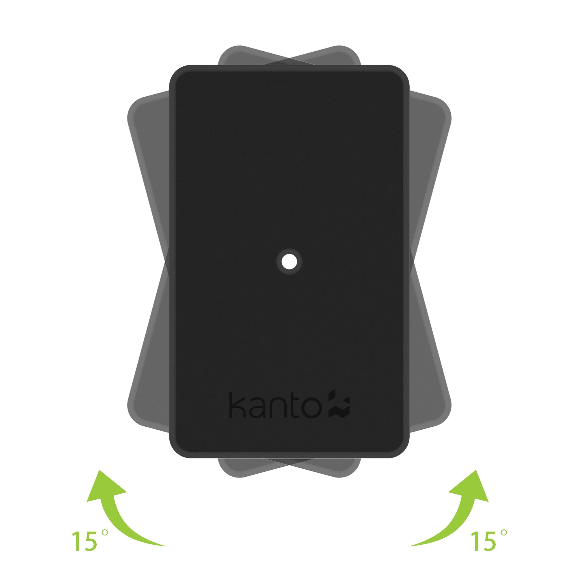 Kanto SP6HD 6" Tall Universal Desktop Speaker Stand - Pair, Black V398-KO-SP6HD