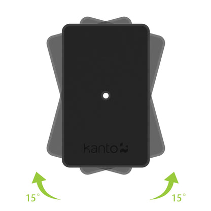 Kanto SP6HD 6" Tall Universal Desktop Speaker Stand - Pair, Black V398-KO-SP6HD
