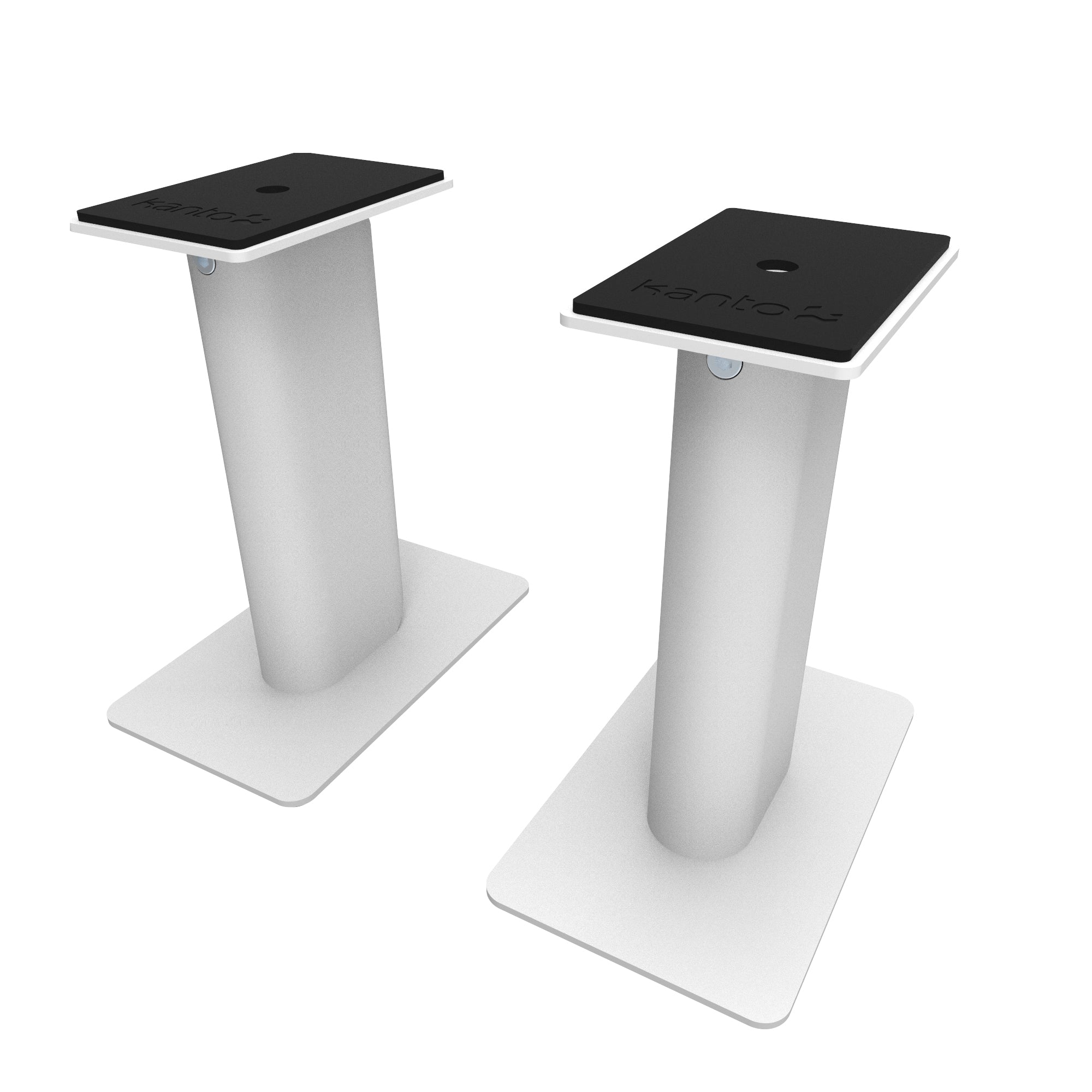 Kanto SP9W 9" Tall Universal Desktop Speaker Stand - Pair, White V398-KO-SP9W