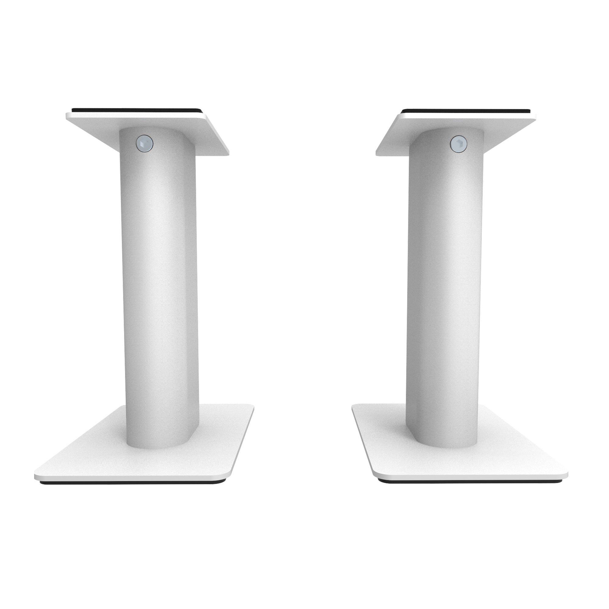 Kanto SP9W 9" Tall Universal Desktop Speaker Stand - Pair, White V398-KO-SP9W