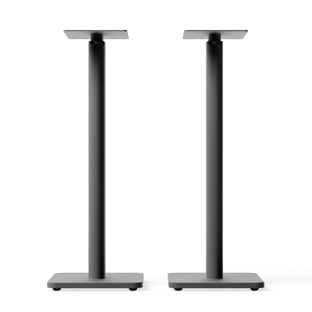 Kanto SPH Universal Height Adjustable Bookshelf Speaker Stands - Black, Pair V398-KO-SPH