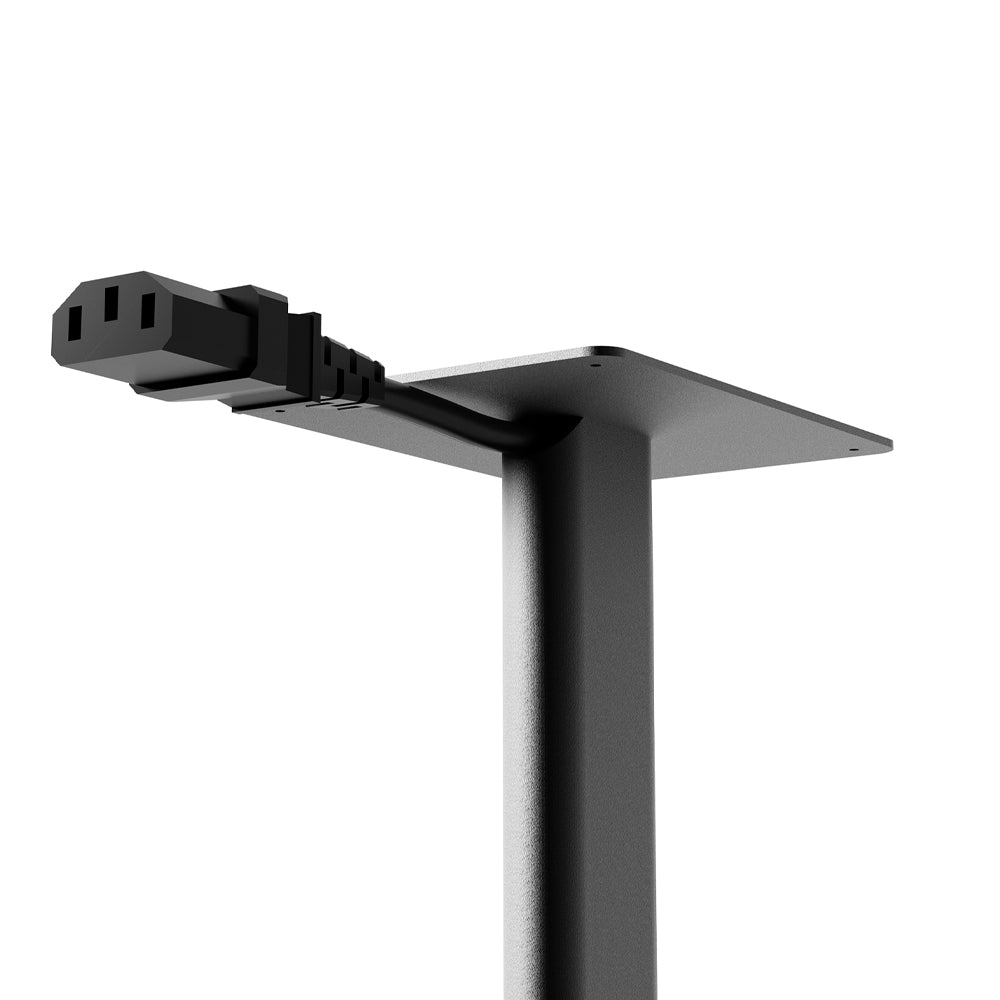 Kanto SPH Universal Height Adjustable Bookshelf Speaker Stands - Black, Pair V398-KO-SPH