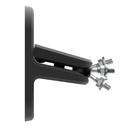 Kanto SPW3 Universal Satellite Speaker Wall Mount Bracket - Black, Pair V398-KO-SPW3