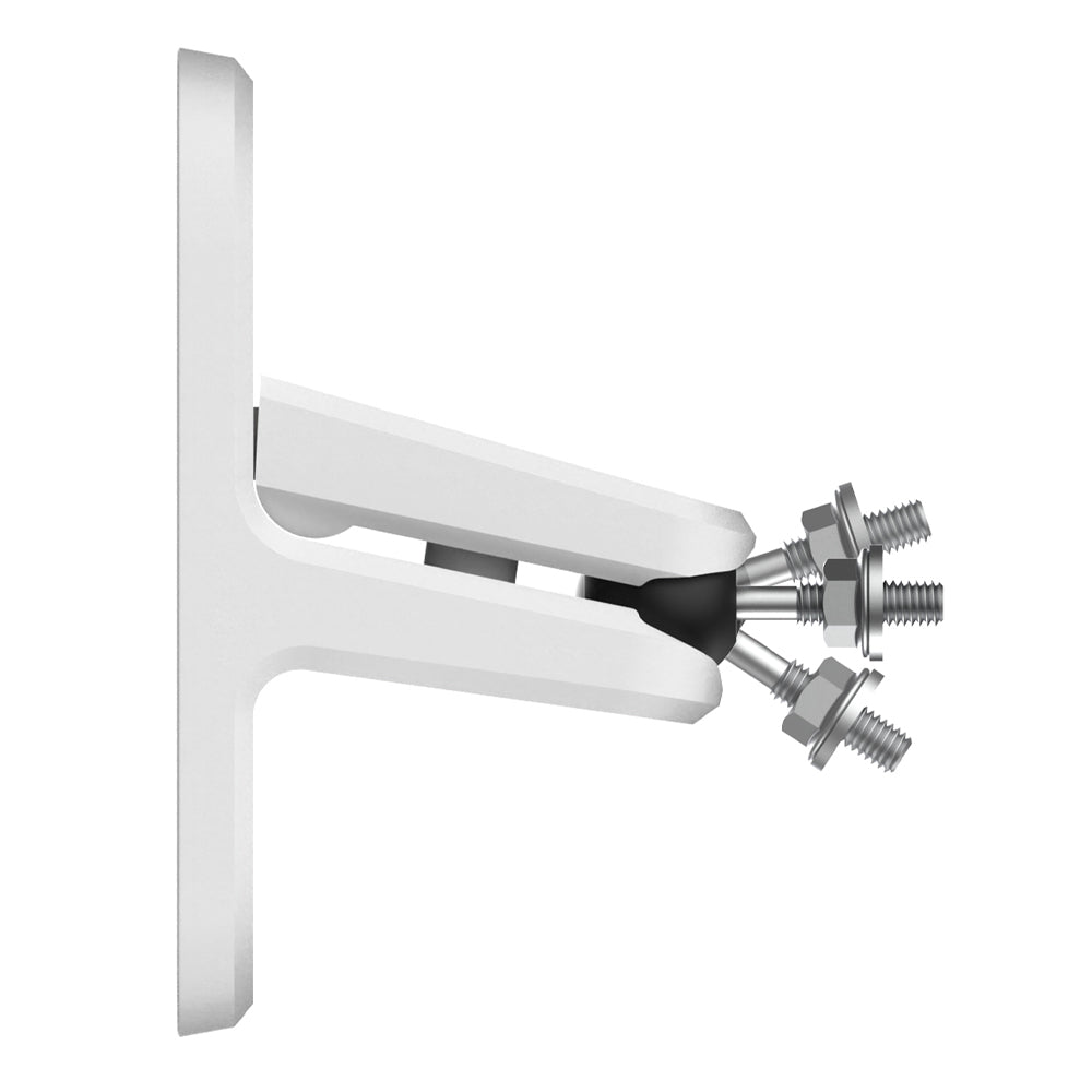 Kanto SPW3 Universal Satellite Speaker Wall Mount Bracket - White, Pair V398-KO-SPW3W