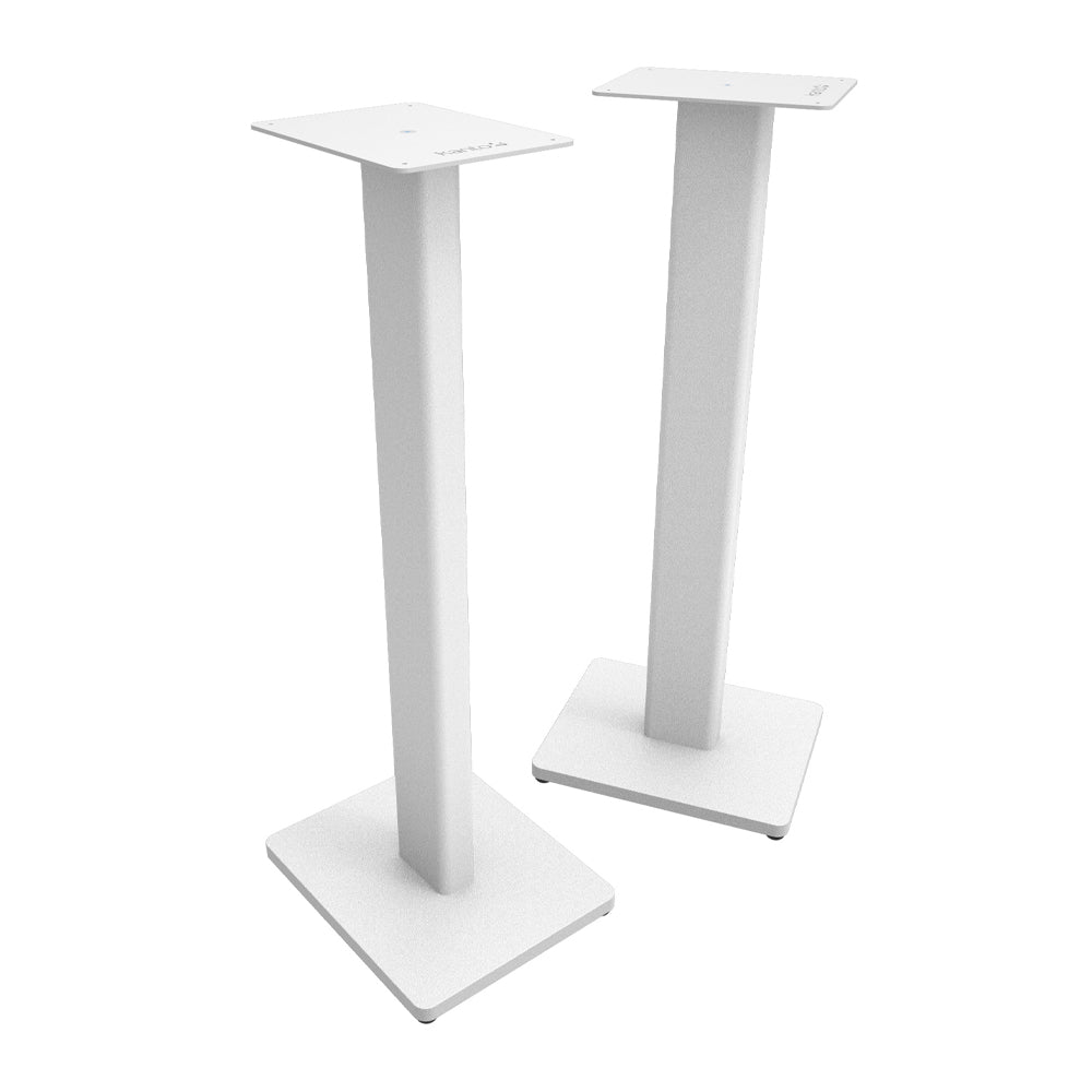 Kanto ST28W 28" Universal Bookshelf Speaker Floor Stand - White, Pair V398-KO-ST28W