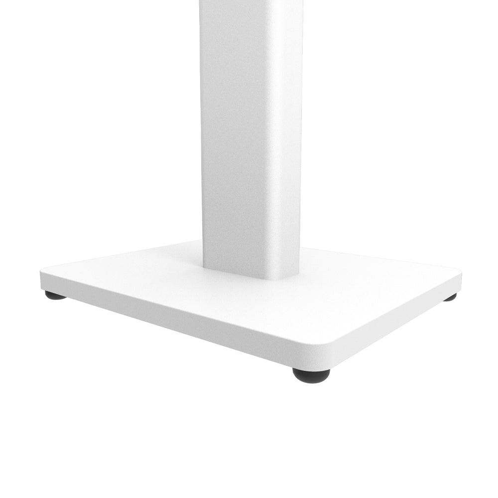 Kanto ST28W 28" Universal Bookshelf Speaker Floor Stand - White, Pair V398-KO-ST28W