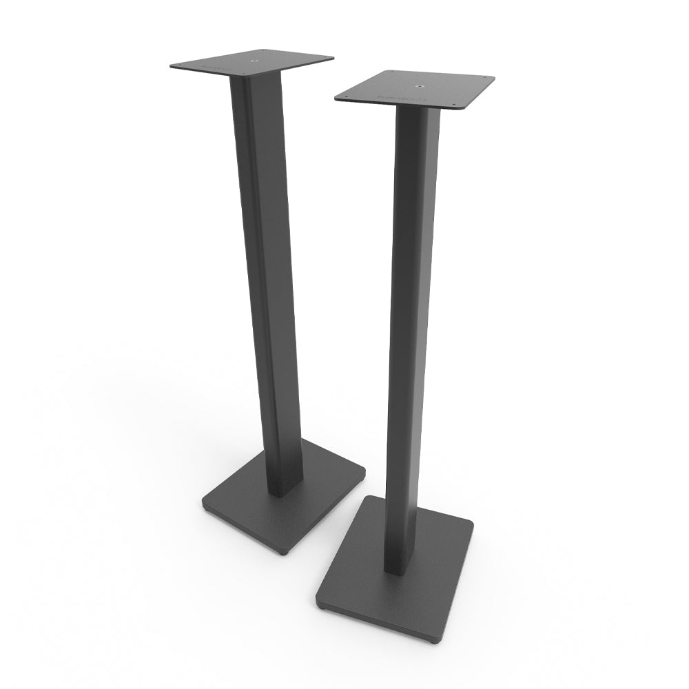 Kanto ST34 34" Universal Bookshelf Speaker Floor Stand - Black, Pair V398-KO-ST34