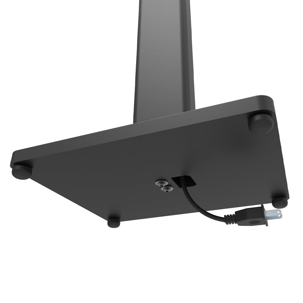 Kanto ST34 34" Universal Bookshelf Speaker Floor Stand - Black, Pair V398-KO-ST34