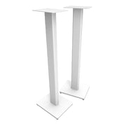 Kanto ST34W 34" Universal Bookshelf Speaker Floor Stand - White, Pair V398-KO-ST34W