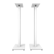 Kanto ST34W 34" Universal Bookshelf Speaker Floor Stand - White, Pair V398-KO-ST34W