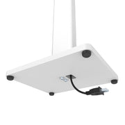Kanto ST34W 34" Universal Bookshelf Speaker Floor Stand - White, Pair V398-KO-ST34W