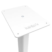 Kanto ST34W 34" Universal Bookshelf Speaker Floor Stand - White, Pair V398-KO-ST34W