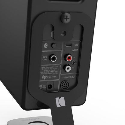Kanto SU2 Kanto SU2 Rear-Mounted Desktop Stands for Uki and Ora - Black, Pair V398-KO-SU2