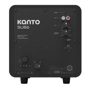 Kanto SUB6 200W 6" Sealed Powered Subwoofer, Matte Black V398-KO-SUB6VMB-I