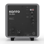 Limited Edition - Kanto SUB6 200W 6" Sealed Powered Subwoofer, Matte Grey V398-KO-SUB6VMG-I
