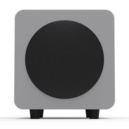 Limited Edition - Kanto SUB6 200W 6" Sealed Powered Subwoofer, Matte Grey V398-KO-SUB6VMG-I