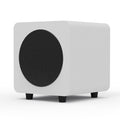 Kanto SUB6 200W 6" Sealed Powered Subwoofer, Matte White V398-KO-SUB6VMW-I