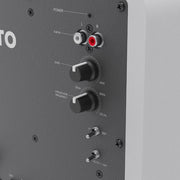 Kanto SUB6 200W 6" Sealed Powered Subwoofer, Matte White V398-KO-SUB6VMW-I