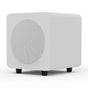Limited Edition - Kanto SUB6 200W 6" Sealed Powered Subwoofer, Matte White, With White Grill V398-KO-SUB6VMWW-I