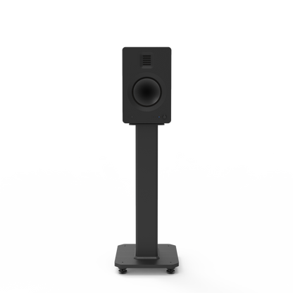 Kanto SX22 22" Tall Fillable Speaker Stands with Isolation Feet - Pair, Black V398-KO-SX22