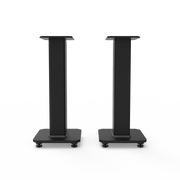 Kanto SX22 22" Tall Fillable Speaker Stands with Isolation Feet - Pair, Black V398-KO-SX22