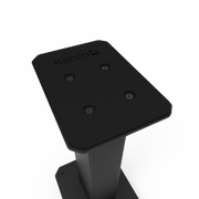 Kanto SX22 22" Tall Fillable Speaker Stands with Isolation Feet - Pair, Black V398-KO-SX22