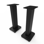 Kanto SX26 26" Tall Fillable Speaker Stands with Isolation Feet - Pair, Black V398-KO-SX26