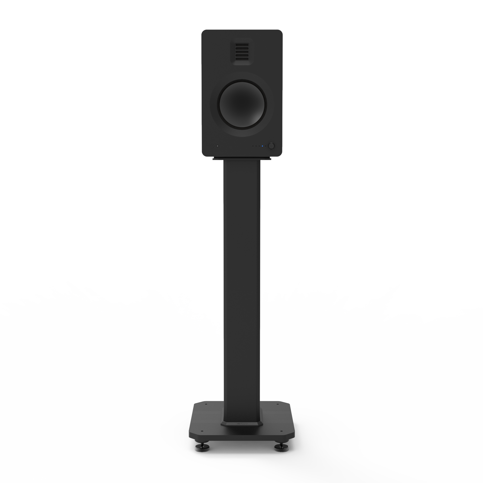 Kanto SX26 26" Tall Fillable Speaker Stands with Isolation Feet - Pair, Black V398-KO-SX26