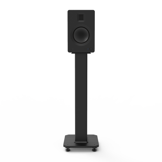 Kanto SX26 26" Tall Fillable Speaker Stands with Isolation Feet - Pair, Black V398-KO-SX26
