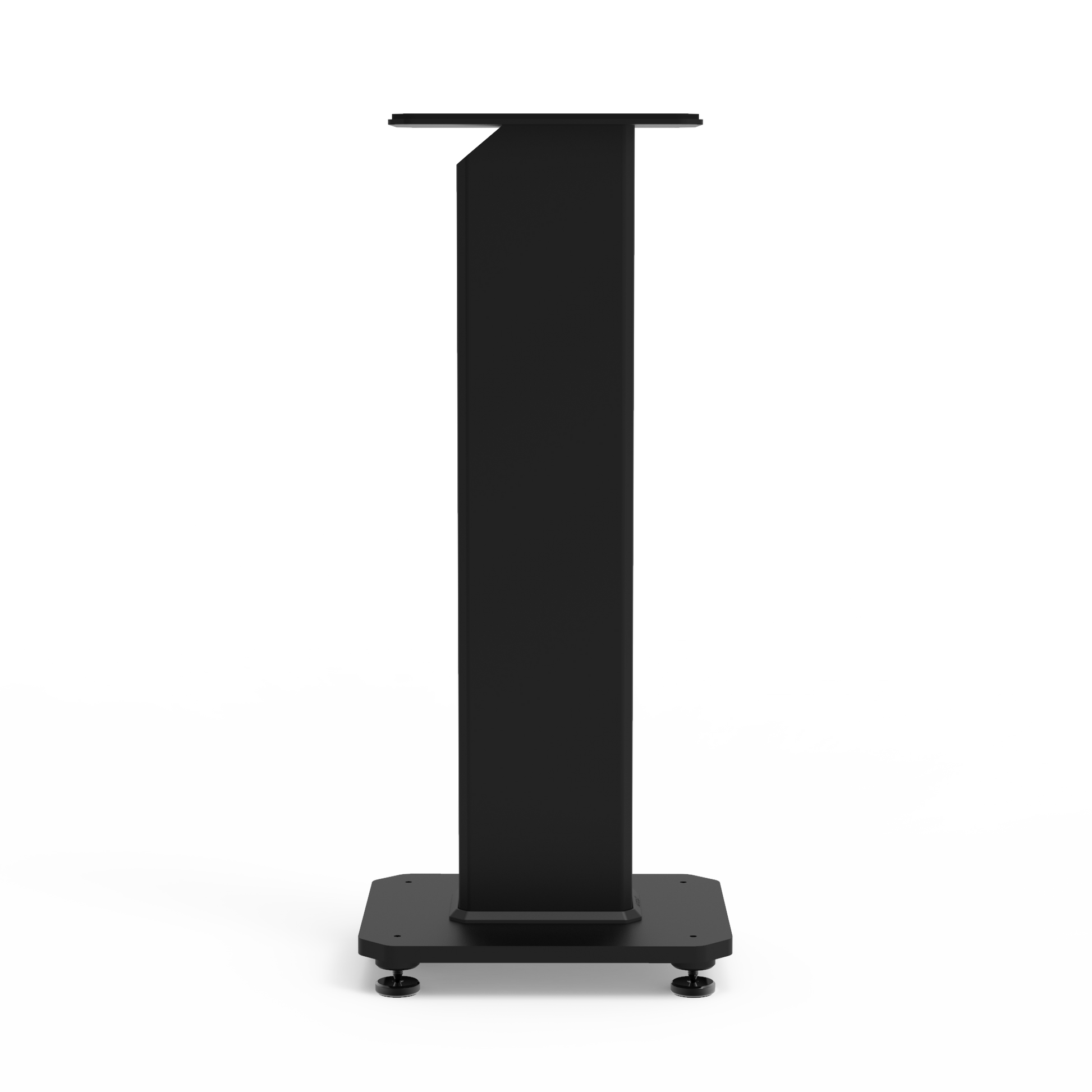 Kanto SX26 26" Tall Fillable Speaker Stands with Isolation Feet - Pair, Black V398-KO-SX26