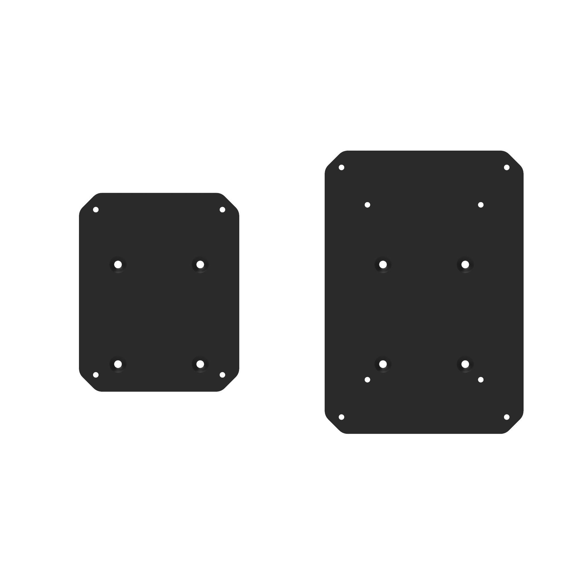 Kanto SX26 26" Tall Fillable Speaker Stands with Isolation Feet - Pair, Black V398-KO-SX26