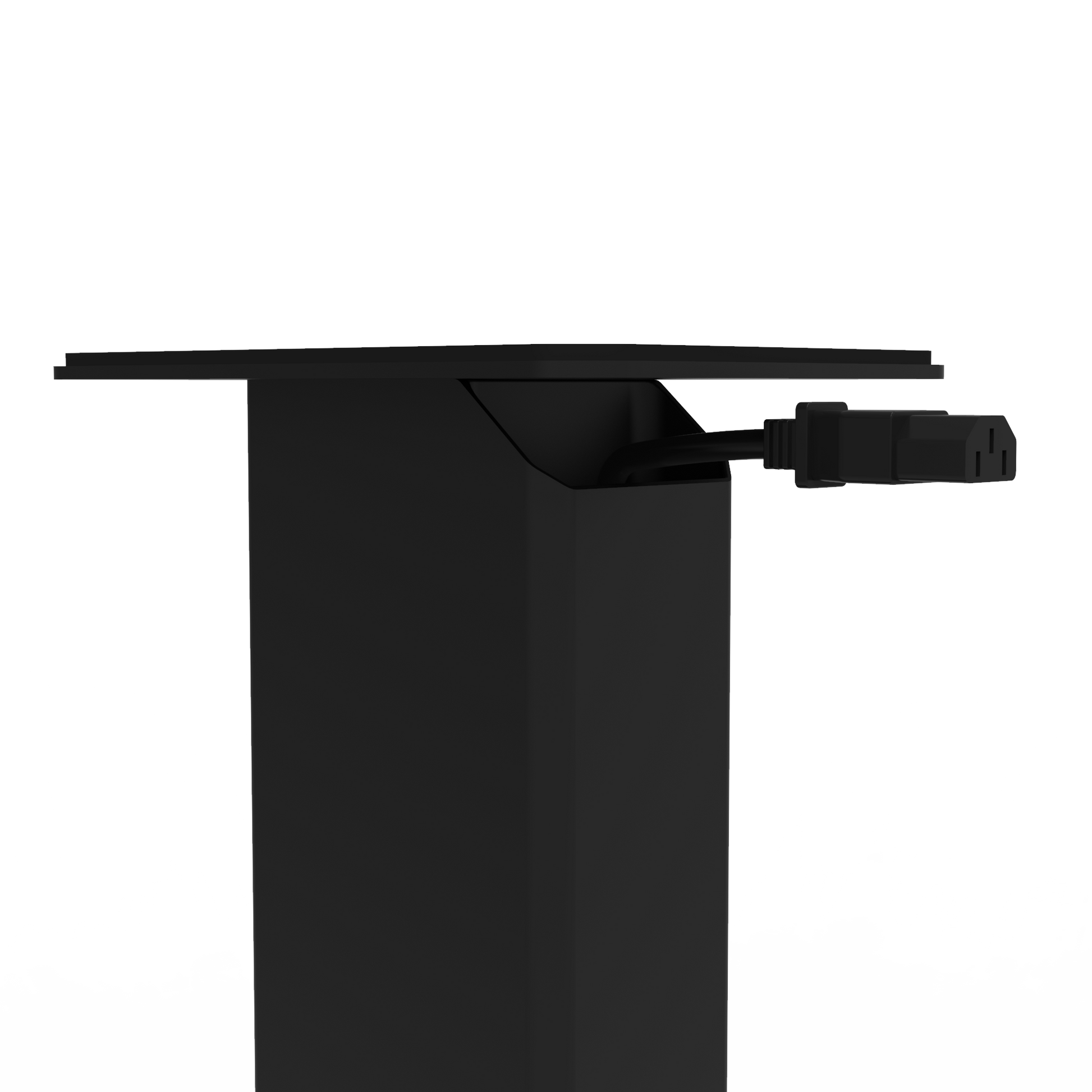 Kanto SX26 26" Tall Fillable Speaker Stands with Isolation Feet - Pair, Black V398-KO-SX26