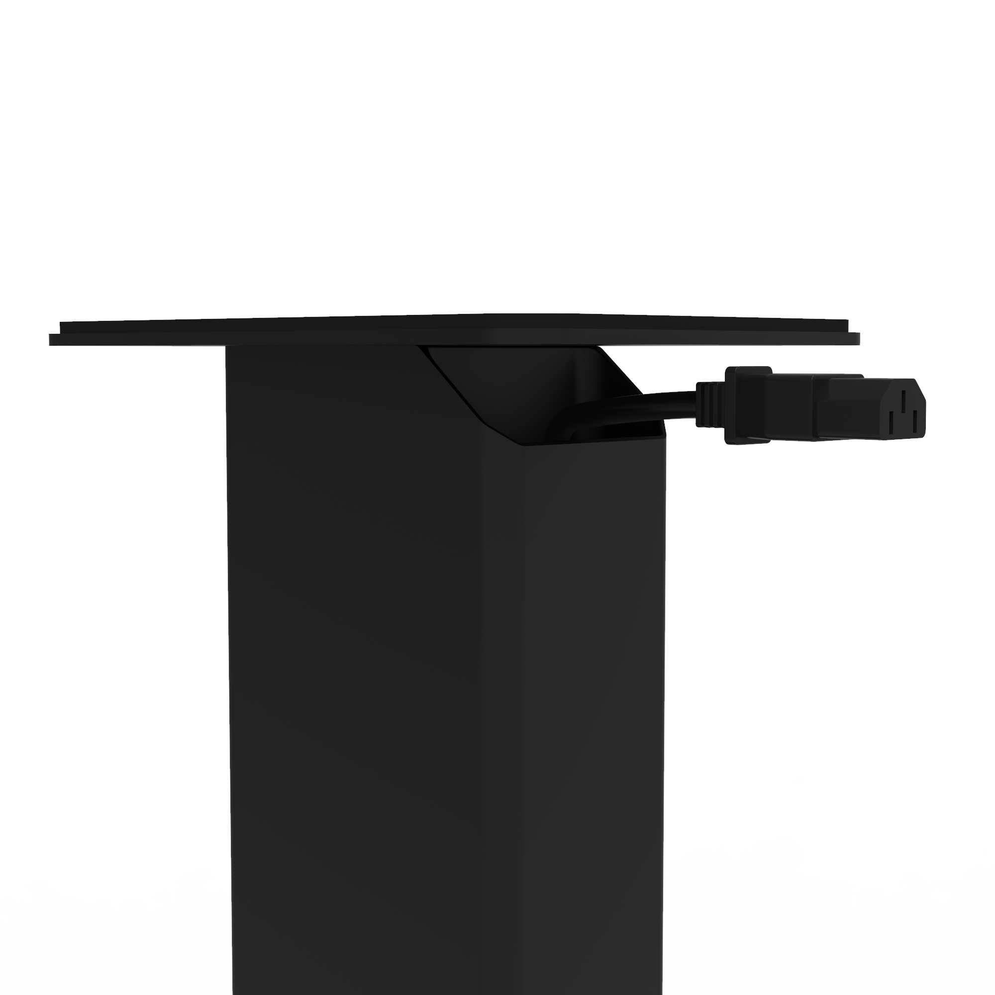 Kanto SX26 26" Tall Fillable Speaker Stands with Isolation Feet - Pair, Black V398-KO-SX26