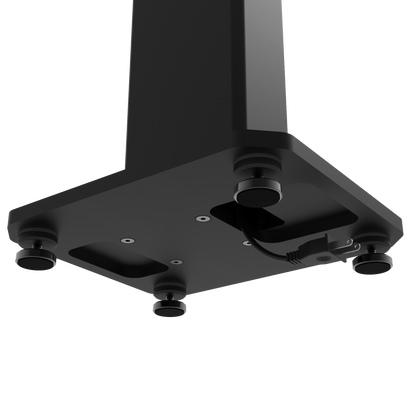 Kanto SX26 26" Tall Fillable Speaker Stands with Isolation Feet - Pair, Black V398-KO-SX26