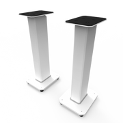 Kanto SX26W 26" Tall Fillable Speaker Stands with Isolation Feet - Pair, White V398-KO-SX26W