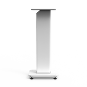 Kanto SX26W 26" Tall Fillable Speaker Stands with Isolation Feet - Pair, White V398-KO-SX26W